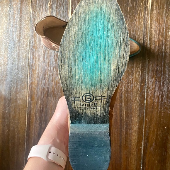 Corral Circle G Handcrafted Snip-toe Women’s Authentic Cowgirl Style Boot - Picture 5 of 11